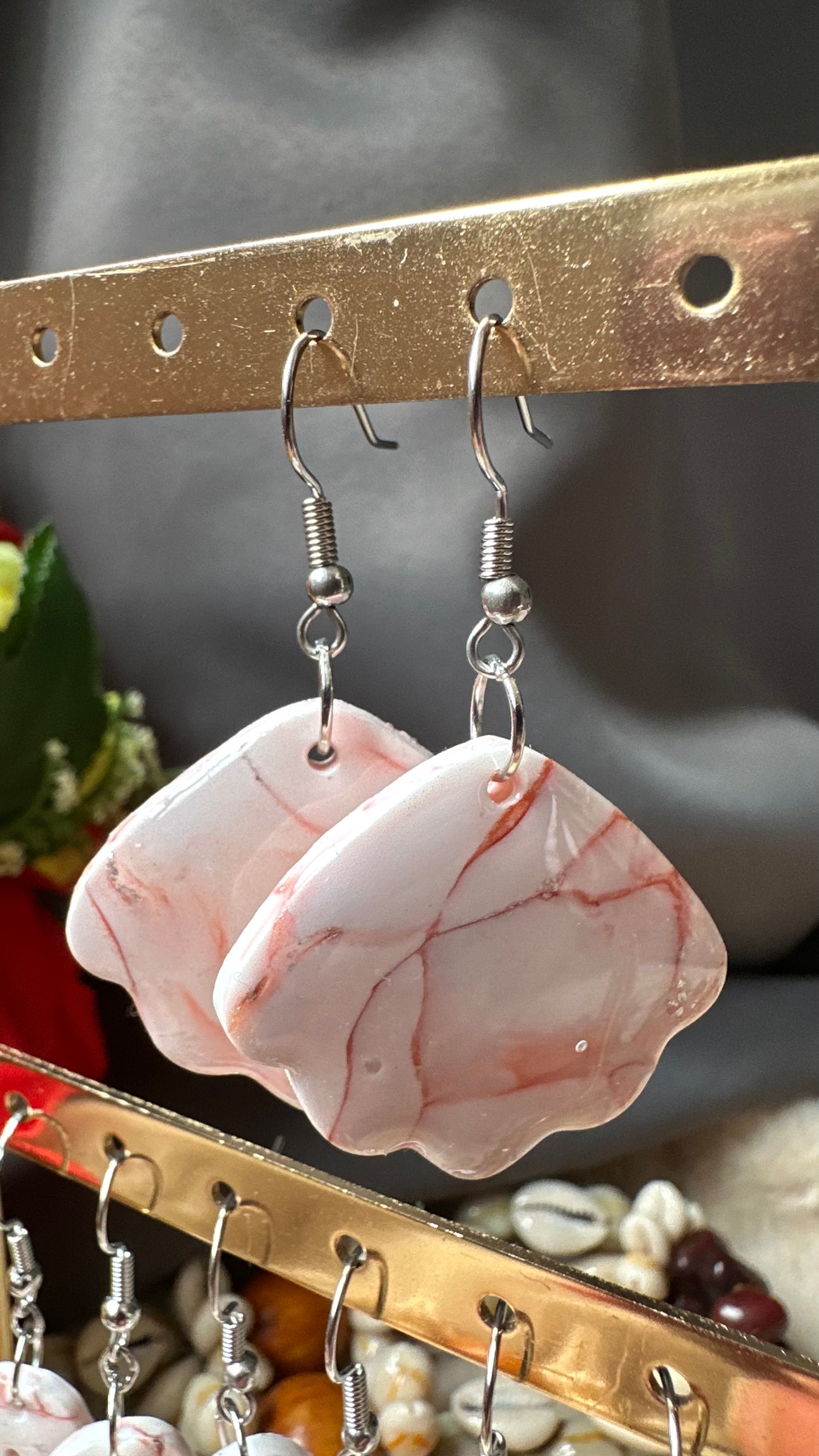 Boucles d'oreilles “Rosée de Dole”