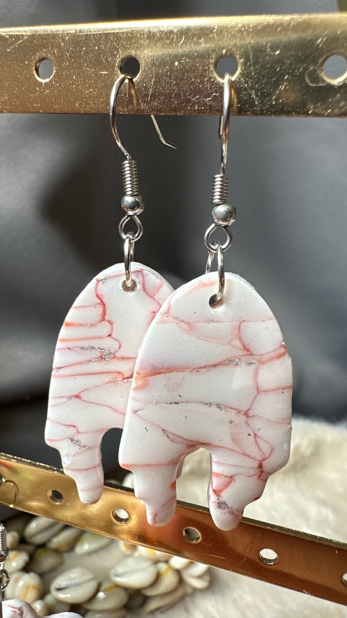 Boucles d'oreilles “Rosée de Dole”